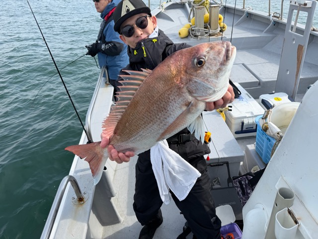 3月18日　今日もナイスマダイ～