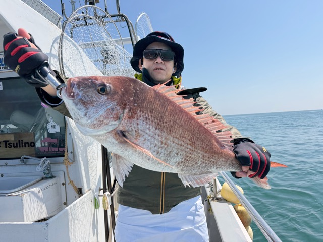 4月3日　マダイ～