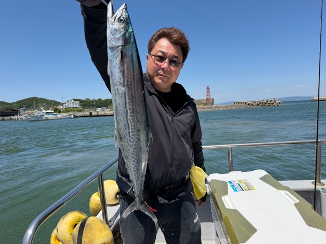 5月29日　久しぶりに出船