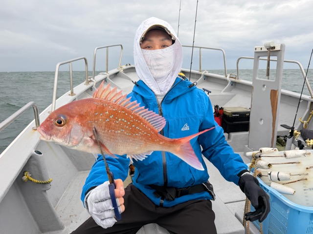 5月6日　マダイ釣れました～